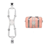 Backpack Luggage Binding Elastic Elastic Straps Dark Gray