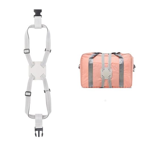 Backpack Luggage Binding Elastic Elastic Straps Dark Gray