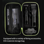 Men Electric Haircutting Tools Set Sculpting Electric Clipper, LM-2027 2 In 1 (Black), LM-2027 2 In 1 (Gold)