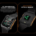 C20 Sports Watch – 1.83" Screen, IP68 Waterproof, Bluetooth Call