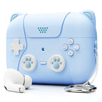 For AirPods 3 Earphone Silicone Protective Case Cat Claw Cover, For AirPods 3 For AirPods 3 Light Blue