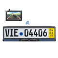 Solar Integrated License Plate Frame Vehicle Camera Wireless Reversing Display, RC03 RC03