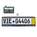 Solar Integrated License Plate Frame Vehicle Camera Wireless Reversing Display, RC03 RC03