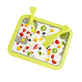 Mini Household Fried Yogurt Machine Children Homemade DIY Fried Ice Tray, Stainless Steel Green 26x21cm, Stainless Steel White 26x21cm, Stainless Steel Pink 22.5x17.5cm, Stainless Steel White 22.5x17.5cm, Aluminum Alloy White 22.5x17.5cm               ... Stainless Steel Green 26x21cm