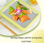 Mini Household Fried Yogurt Machine Children Homemade DIY Fried Ice Tray, Stainless Steel Green 26x21cm, Stainless Steel White 26x21cm, Stainless Steel Pink 22.5x17.5cm, Stainless Steel White 22.5x17.5cm, Aluminum Alloy White 22.5x17.5cm               ...