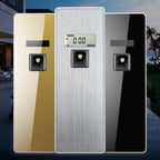 Anti-Corrosion Stainless Steel Panel LCD Digital Display Intelligent Automatic Fragrance Sprayer, LCD (Black Titanium), LCD (Titanium Gold), LCD (Brushed) – Durable Build, Easy to Use