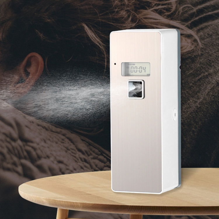 Anti-Corrosion Stainless Steel Panel LCD Digital Display Intelligent Automatic Fragrance Sprayer, LCD (Black Titanium), LCD (Titanium Gold), LCD (Brushed) – Durable Build, Easy to Use
