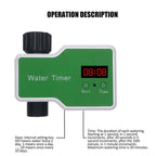 Irrigation System Intelligent Controller Automatic Timed Watering Device, 1 Water Outlet, 2 Water Outlet, 10m 10sets Hanging Spray Sprinklers, 10m 10sets Ground Plug Dual-use Suit, 20m 20sets Hanging Spray Nozzles, 20m 20sets Ground Plug Dual-use Suit