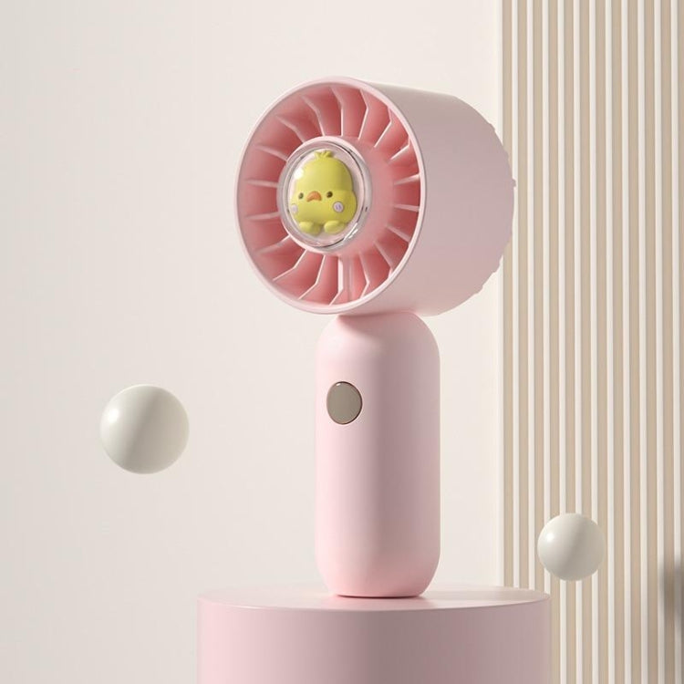 Hand Holds Small Fan Portable Mini Pocket Fan, Pink Duck, Blue Duck, Green Duck, White Duck, Pink Spray Plating Version, Blue Spray Plating Version, Green Spray Plating Version, White Spray Plating Version – Durable Build, Easy to Use Pink Duck