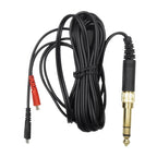 For Sennheiser HD25 / HD560 / HD540 / HD480 / HD430 / HD250 Headset Audio Cable, ZS0093 Left Long Right Short, ZS0093 Two Sides Equivalent – Durable Build, Easy to Use