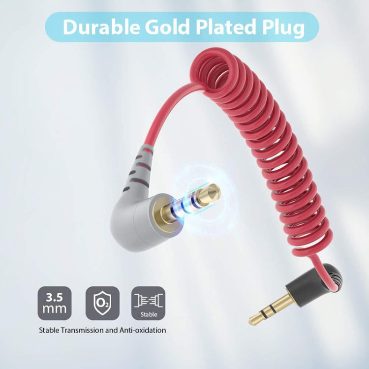 Wireless Lavalier Microphone Cable – Durable Build, Easy to Use, For BOYA / RODE SC7 TRS to TRRS, For BOYA / RODE SC2 TRS to TRS