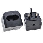 250V EU Plug To UK Plug With Fuse Conversion Plug, EU Plug To UK Plug