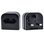 250V EU Plug To UK Plug With Fuse Conversion Plug, EU Plug To UK Plug