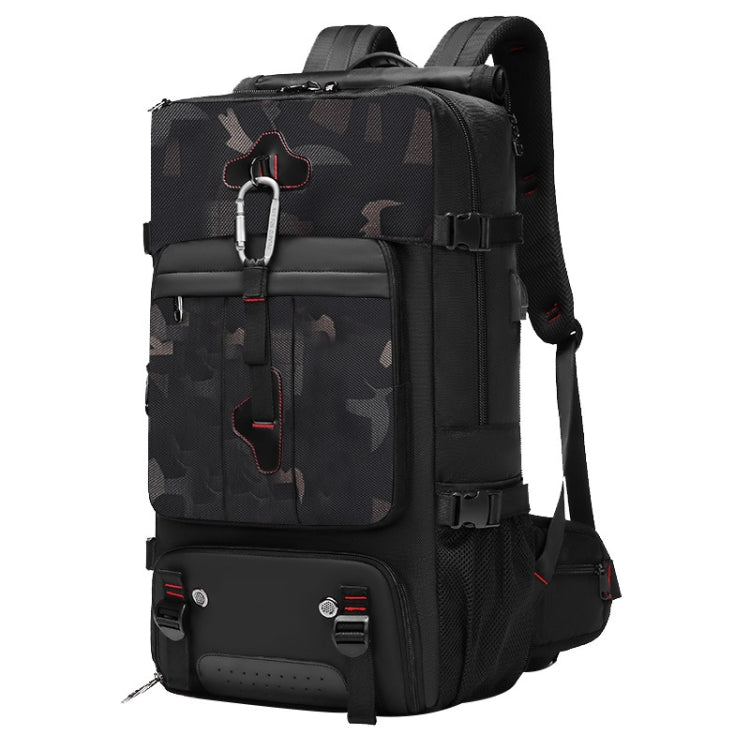 Multifunctional Large-capacity Waterproof Outdoor Mountaineering Backpack with USB Port – Waterproof, Wear-resistant Camouflage