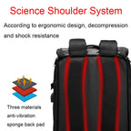 Multifunctional Large-capacity Waterproof Outdoor Mountaineering Backpack with USB Port