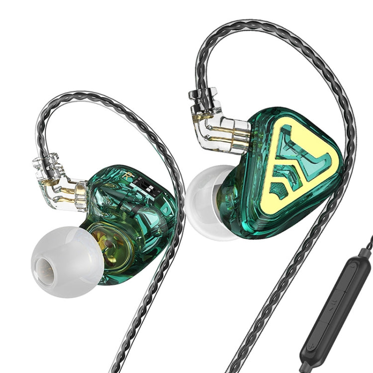 CVJ In-Ear Wired Gaming Earphone, White, Black, Blue, Green, With Mic White, With Mic Black, With Mic Blue, With Mic Green – Magnetic, Bluetooth, TPU With Mic Green