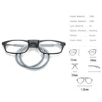 Portable Magnetic Hanging Neck Retractable Reading Glasses, +250, +275, +300, +325, +350
