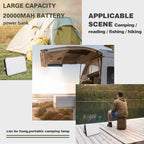 Outdoor Camping LED Light Waterproof USB Rechargeable Lighting, YL205