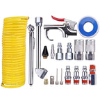20 In 1 Air Compressor Kit 1/4 Inch NPT Air Tool Kit With 7.5m Coil Nylon Hose Default Title