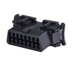5pcs Car OBD2 16-pin Connector Diagnostic Female Plug Housing, 16 Pin Female Plug 16 Pin Female Plug