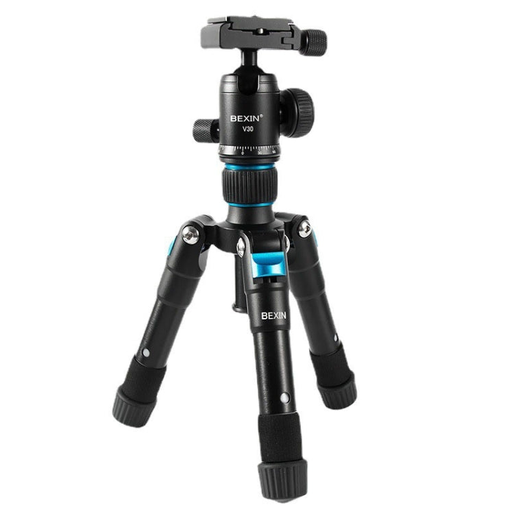 BEXIN V30 Adjustable Aluminum Alloy Desktop Camera Tripod Mini Portable Folding Live Tripod Default Title