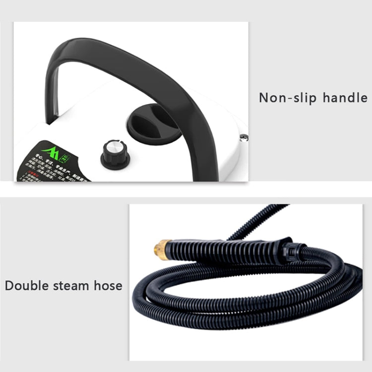 2500W High Temperature And High Pressure Steam Cleaning Machine for Kitchen Bathroom Furniture, White 220V UK Plug