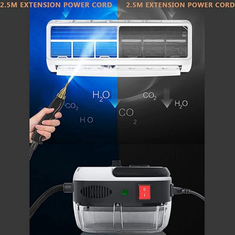 2500W High Temperature And High Pressure Steam Cleaning Machine for Kitchen Bathroom Furniture, White 220V UK Plug