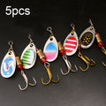 Roadrunner False Bait Sequins Lure Set, Color Random Delivery, 5pcs, 10pcs 5pcs