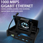 For ROG ALLY Charging Base Multifunctional Docking Station, 6 -in-1 Verison