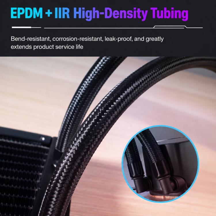 EVESKY Water Cooler Cpu Fan RGB Fan Liquid Heatsink Integrated Radiator, 120mm Colorful, 120mm RGB, 240mm, 360mm – Aluminum Alloy