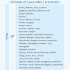P40 Multi-country Smart Translator Simultaneous Interpretation Photo Offline Translation Recording to Translation, P40 (Black), P40 (White)