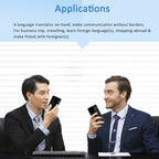 P40 Multi-country Smart Translator Simultaneous Interpretation Photo Offline Translation Recording to Translation, P40 (Black), P40 (White)
