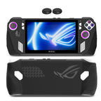 For ASUS Rog Ally Gaming Console Multicolor Silicone Case With 2 Button Caps, Black, Red, Blue, Green, Gold, White Black