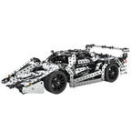 Assembly Metal Car Model Intelligence Handmade Assembly Toy Building Block, Racing Car Racing Car