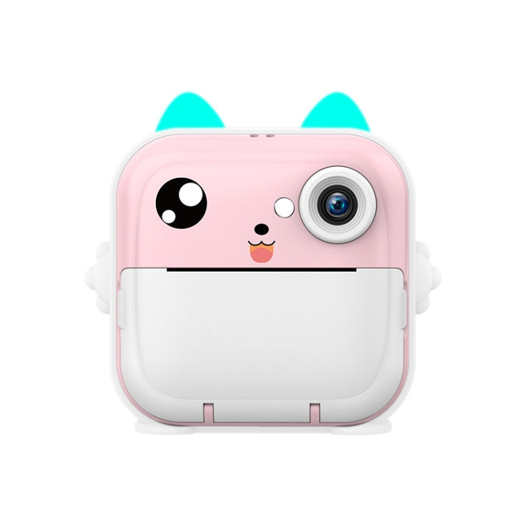 Children Instant Camera Mini Thermal HD Printer Video Photo Digital Camera, Standard Blue, Standard Pink, 16G Pink, 16G Blue, 32G Pink, 32G Blue Standard Pink