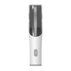 Electric Waterproof Hairdresser Children Low Noise Rechargeable Push Clipper, Suction Upgrade Version White Suction Upgrade Version White