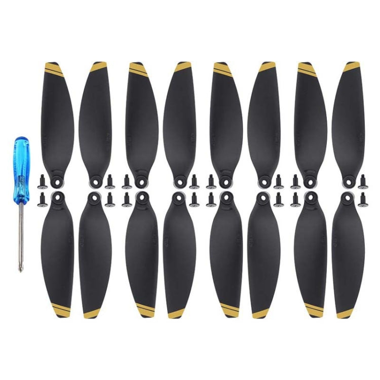 For DJI Mavic Mini 4726F Wing Propeller Blade Drone Accessories, 2pairs Orange Edge, 4pairs Orange Edge, 2pairs Silver Edge, 4pairs Silver Edge, 2pairs Golden Edge, 4pairs Golden Edge – Durable Build, Easy to Use 4pairs Golden Edge