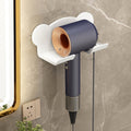 For Dyson Hair Dryer Wall-Mounted Holder Bathroom Shelf Storage Rack, Simple White, Simple Black, Simple Gray, Upgrade White, Upgrade Black, Upgrade Gray Simple White