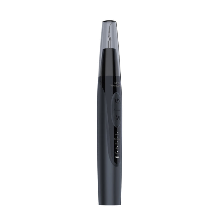 Ultrasonic Electric Scaler Home Dental Cleaner Portable Scaling Instrument Black