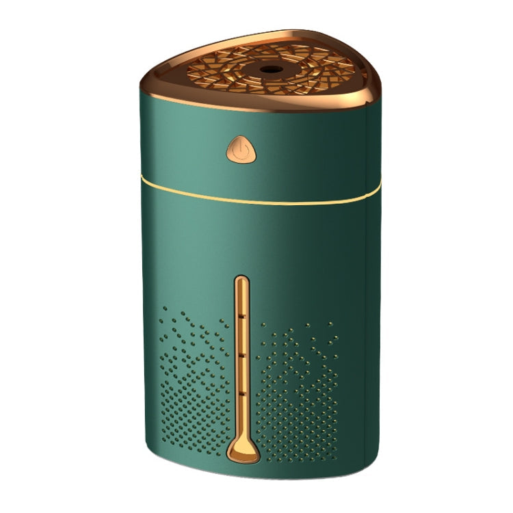 Silent USB Plug-In Silver Ion Purifying Humidifier Household Night Light Atomizer, Electroplated White, Electroplated Green, White, Green, Duck – Durable Build, Easy to Use Electroplated Green
