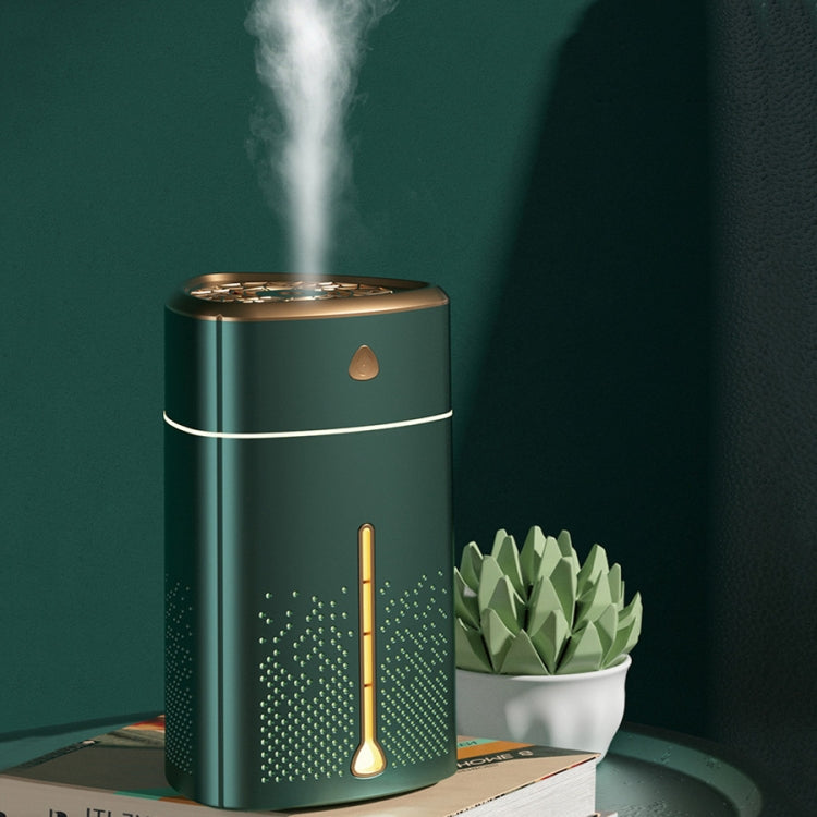 Silent USB Plug-In Silver Ion Purifying Humidifier Household Night Light Atomizer, Electroplated White, Electroplated Green, White, Green, Duck – Durable Build, Easy to Use