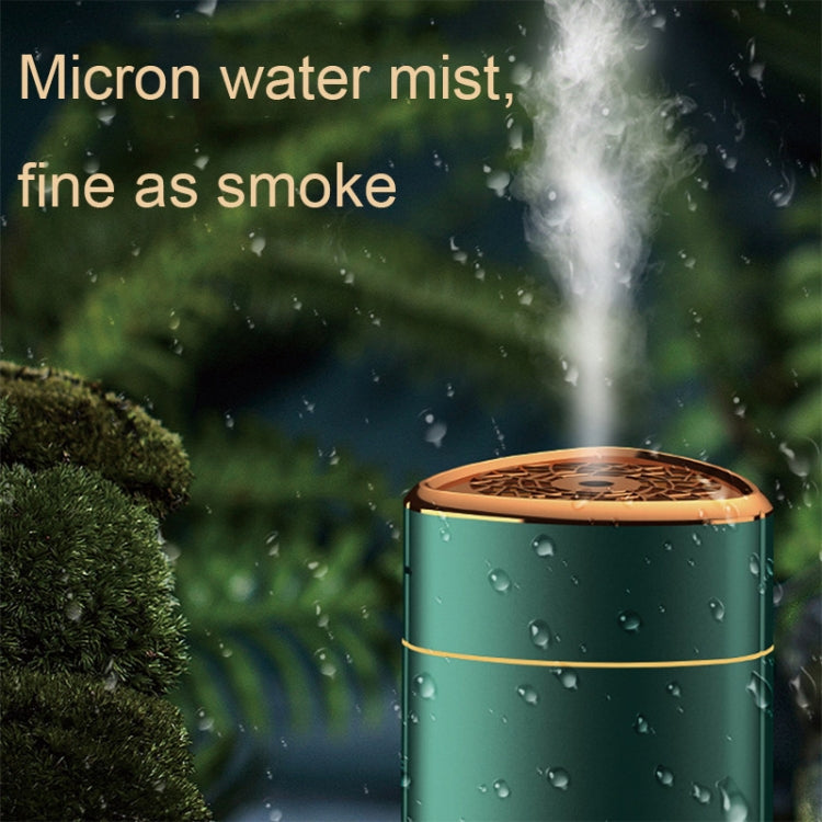 Silent USB Plug-In Silver Ion Purifying Humidifier Household Night Light Atomizer, Electroplated White, Electroplated Green, White, Green, Duck – Durable Build, Easy to Use