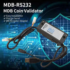 MDB-RS232 2020 USB Version MDB Coin Validator Data To PC RS232 For Vending Machine, USB Version – Durable Build, Easy to Use