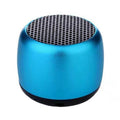 Small TWS Couplet Wireless Bluetooth Speaker Mini Smart Noise Reduction Waterproof Speaker Blue