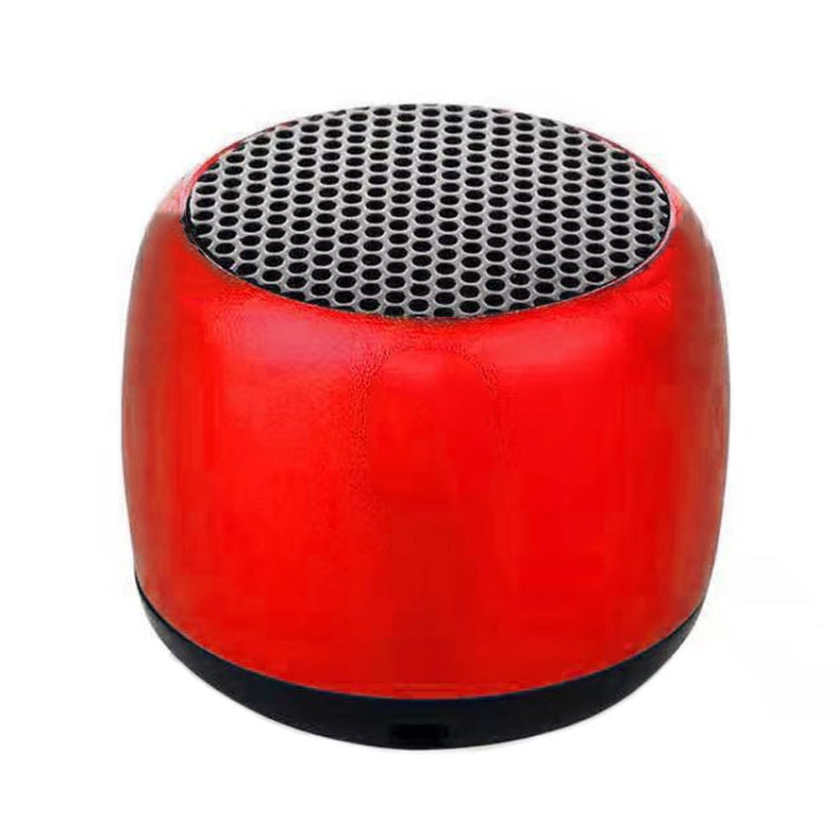 Small TWS Couplet Wireless Bluetooth Speaker Mini Smart Noise Reduction Waterproof Speaker – Waterproof, Bluetooth, Aluminum Alloy Red