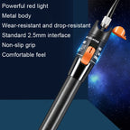 Fiber Red Light Test Pen Red Light Sources Through Optical Pen Optical Fiber Detection, 10MW, 20MW, 30MW, 50MW – Wear-resistant, Non-slip