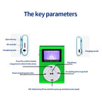 Mini Lavalier Metal MP3 Music Player with Screen, Without Memory Card