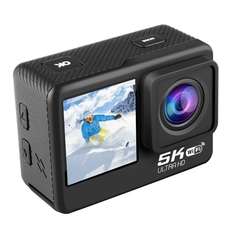 5K/30FPS WIFI HD Anti-Shake Remote Touch Dual-Screen IP68 Waterproof Sports Camera, 5K, 5K Camera + 64G Card, 5K Camera+128G Card 5K