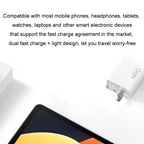 Original Xiaomi 67W GaN 1C+1A Dual Port Smart Fast Charger, US Plug, MDY-14 – Fast Charging, TPU