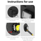 TELESIN 30M Waterproof Case Housing For GoPro Hero11 Black / HERO10 Black / HERO9 Black